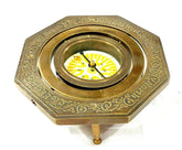 Brújula Con Soporte De Madera BC0112